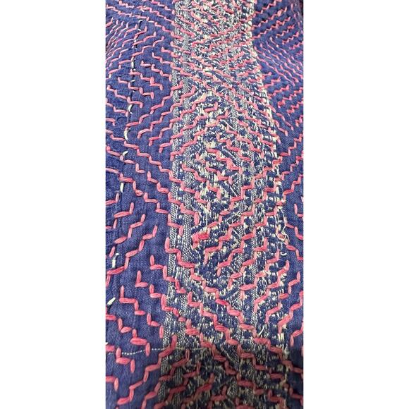 Kantha Jacket Vintage Handmade 100% cotton Patchwork Jacket Reversible Jacket - Picture 7 of 8